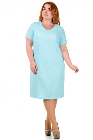 A.G.: Женское платье "Корнелия" 264 голубой - фото 1