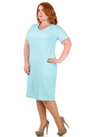 A.G.: Женское платье "Корнелия" 264 голубой - фото 2