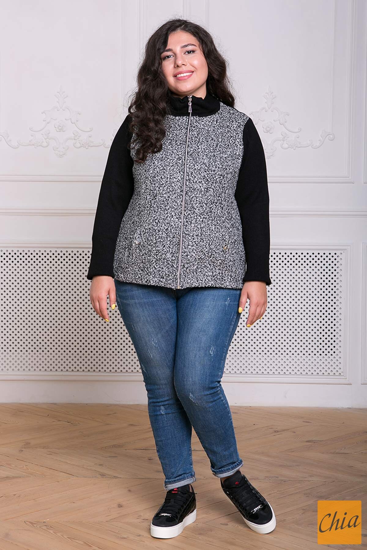 Джемпер-кофта на змейке