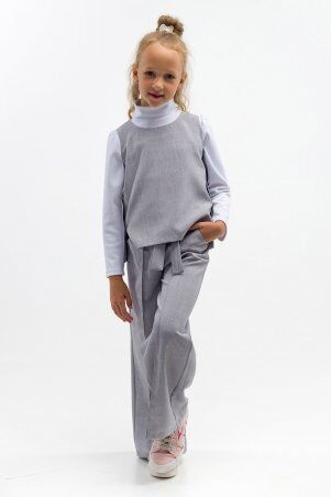 Funny Lola Fashion: Костюм Трейси светло-серый РКТ 2513 - фото 4