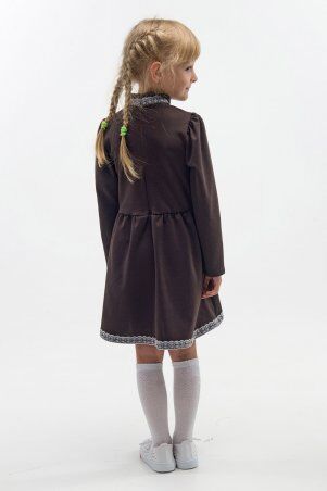 Funny Lola Fashion: Платье Мила 2 шоколадное РПМ 2475 - фото 2