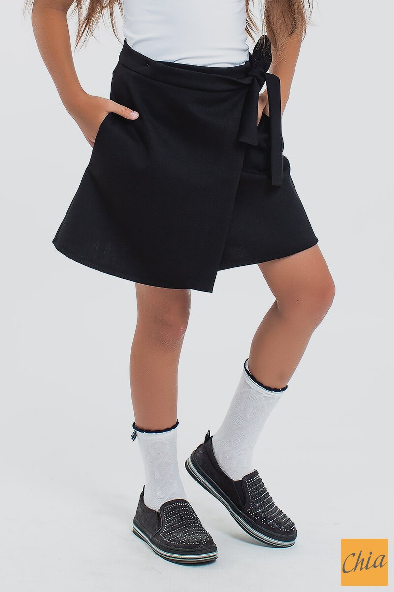 Школьная юбка 114168 черный
