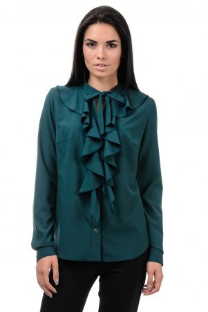 A.G.: Блуза «Мишель» 393 зеленый - фото 1