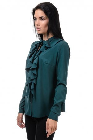 A.G.: Блуза «Мишель» 393 зеленый - фото 2