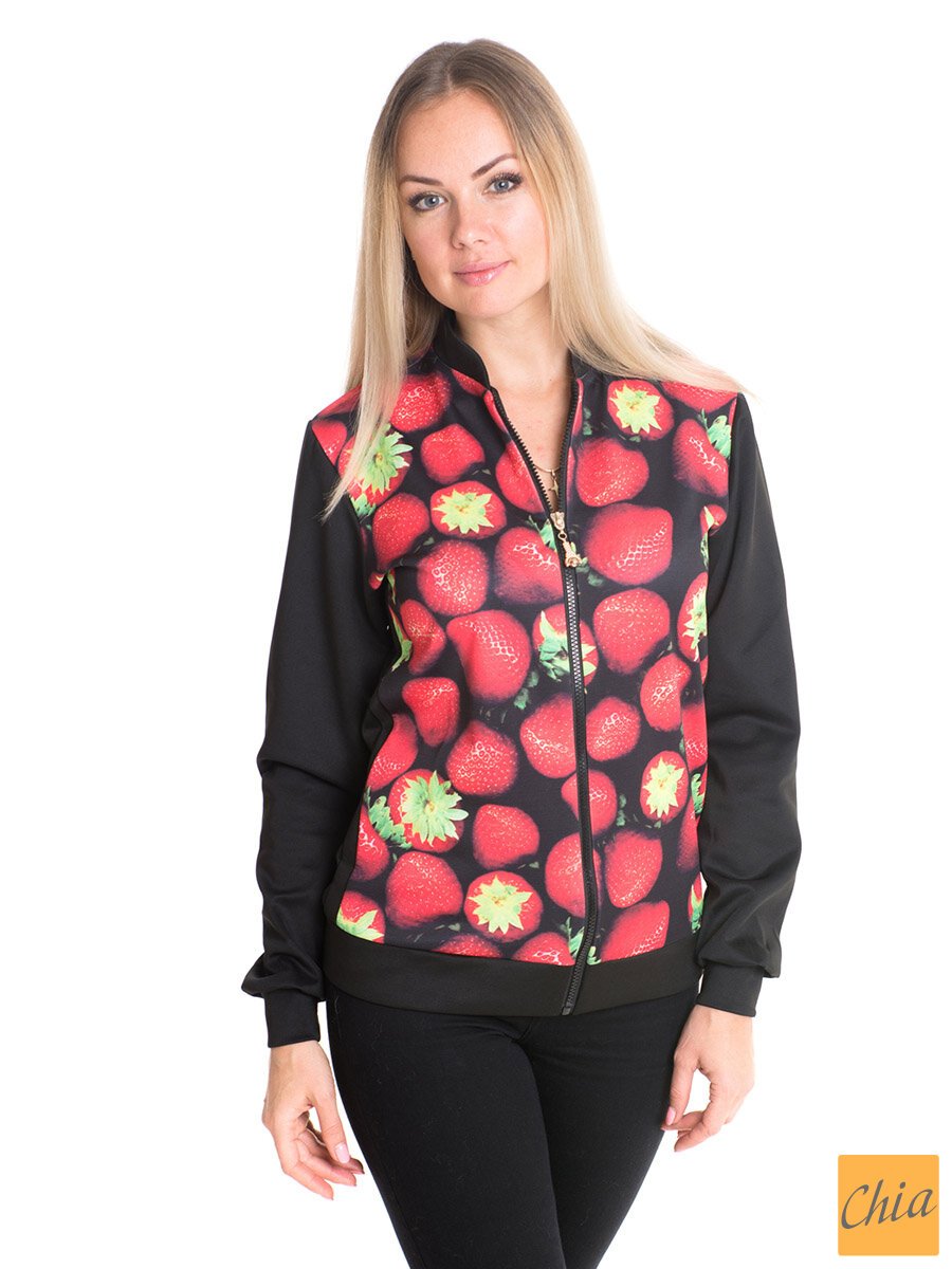 Бомбер принт