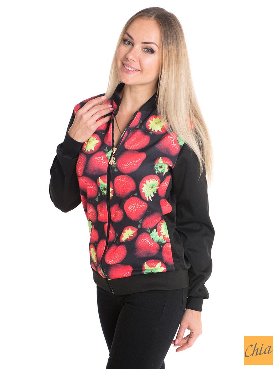 Бомбер принт