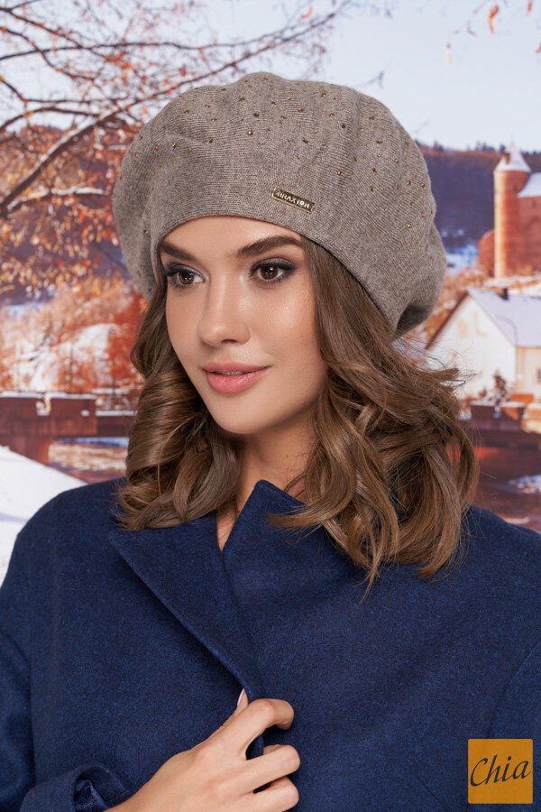 Берет с цельной флисовой подкладкой «Алвена»