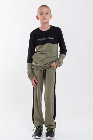 Modna Anka: Детский спортивный костюм для мальчика 111174 оливковый 111174 - фото 1