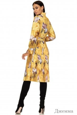 Angel PROVOCATION: Платье Джемма принт на желтом - фото 1