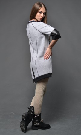 TessDress: Теплое платье -туника с накаткой "Нино" 5033 - фото 4