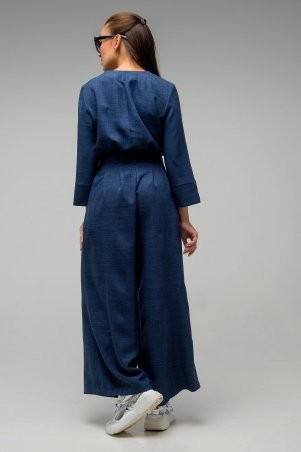 First Land Fashion: Комбинезон Сириус темно-синий СКС2653 - фото 3