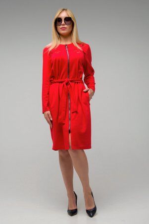First Land Fashion: Платье Манго красное СПМ2611 - фото 1