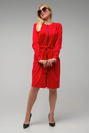 First Land Fashion: Платье Манго красное СПМ2611 - фото 3