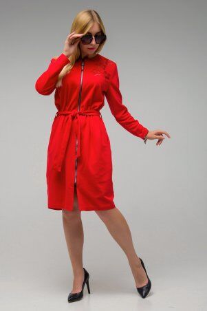 First Land Fashion: Платье Манго красное СПМ2611 - фото 4
