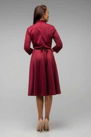 First Land Fashion: Платье Венера бордовое СПВ2582 - фото 2