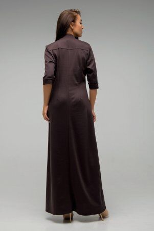 First Land Fashion: Платье Антарес шоколадное СПА2562 - фото 3