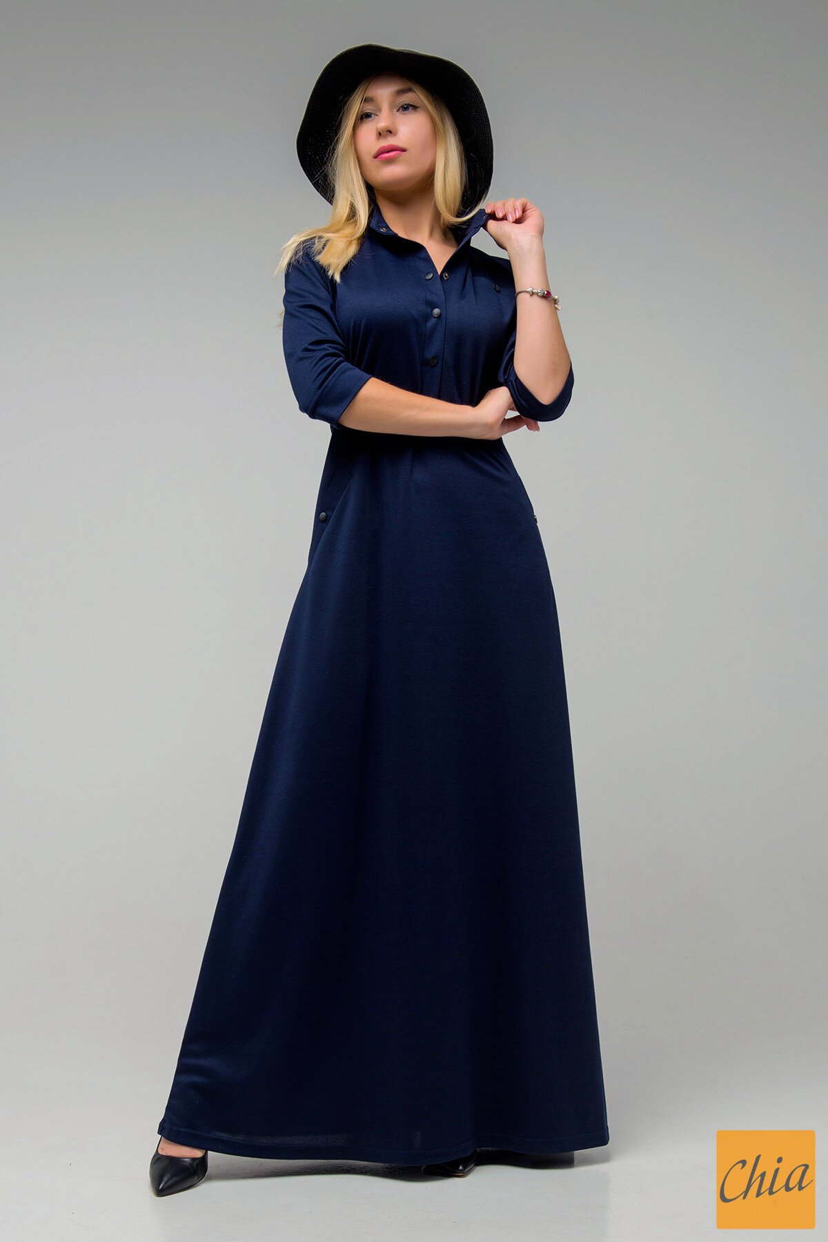 Платье Антарес синее