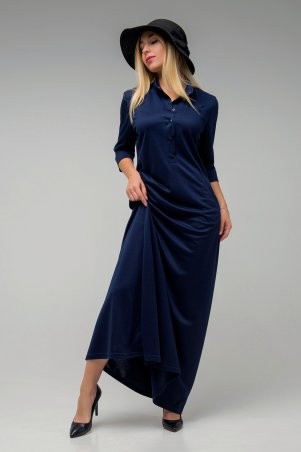 First Land Fashion: Платье Антарес синее СПА2561 - фото 3