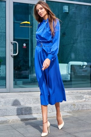 Jadone Fashion: Платье Сандра электрик - фото 1