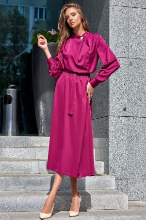 Jadone Fashion: Платье Сандра марсала - фото 1