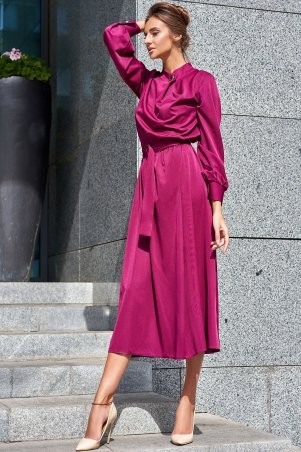Jadone Fashion: Платье Сандра марсала - фото 4