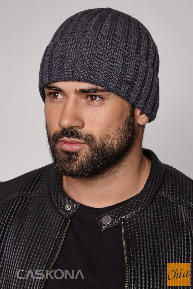 FOX ШАПКА серый