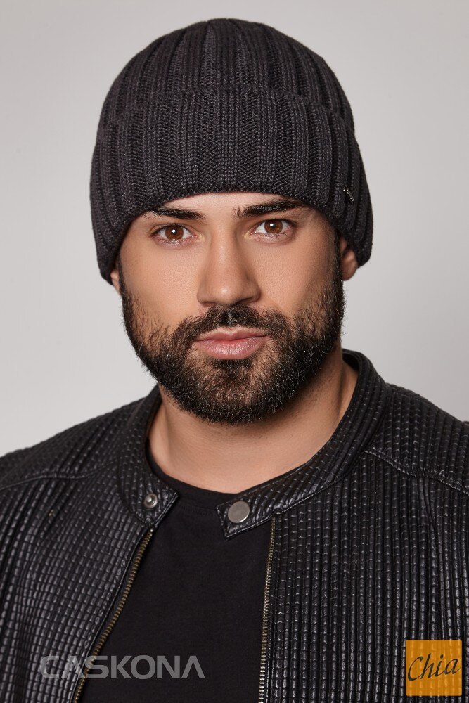 FOX ШАПКА темно-серый