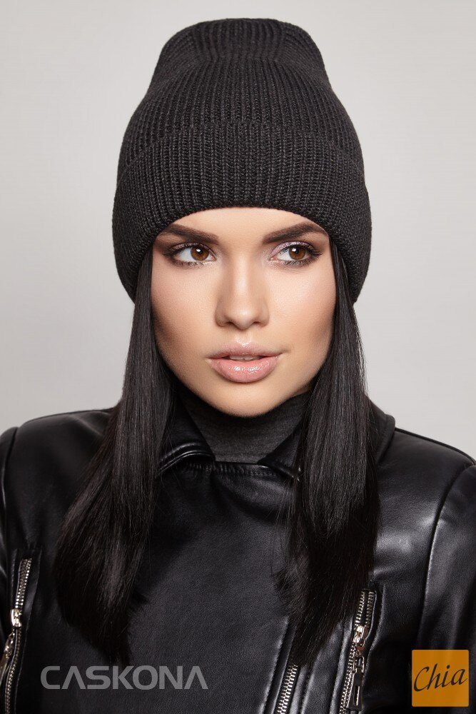 PEGGY FLIP UNI ШАПКА темно-серый