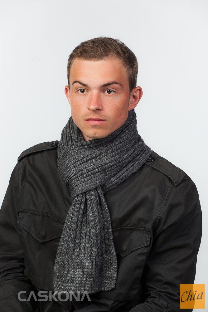 ALASKA 2 ШАРФ серый