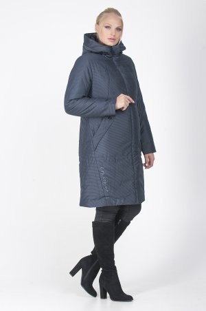 Caramella: Зимнее пальто синее CR-50163-BLU - фото 2