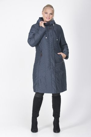 Caramella: Зимнее пальто синее CR-50161-BLU - фото 1