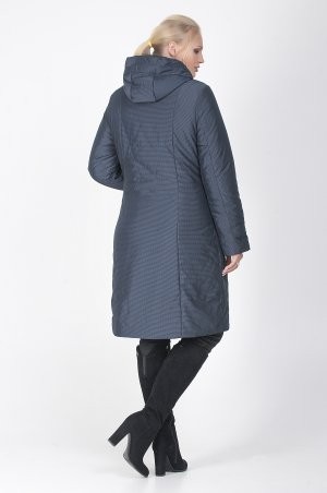 Caramella: Зимнее пальто синее CR-50161-BLU - фото 3