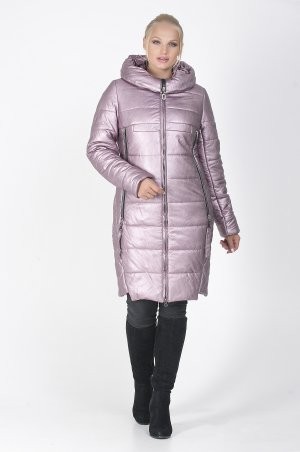 Caramella: Зимнее пальто лиловое CR-50158-LIL - фото 1