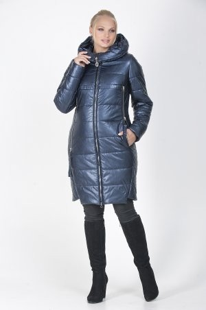 Caramella: Зимнее пальто синее CR-50158-BLU - фото 1