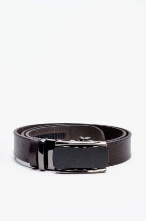 Ремень коричневый кожа 12062 Украина 135см(р)