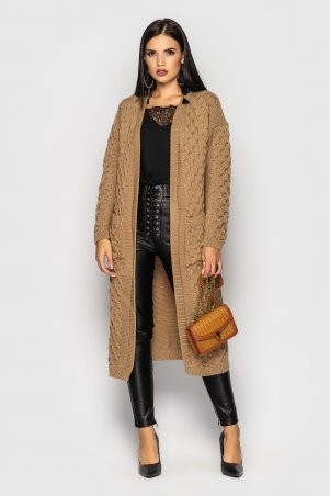 Кардиган вязаный Solomia Кэмел