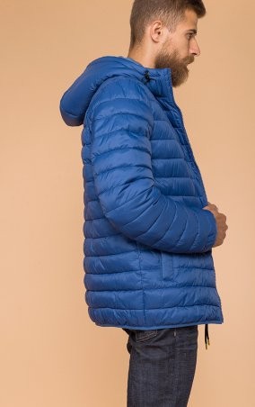 MR520: Демисезонная стеганная куртка MR 102 1663 0819 Blue - фото 5