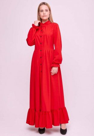 Zarema: Женское нарядное платье макси красный za2019-2 - фото 1