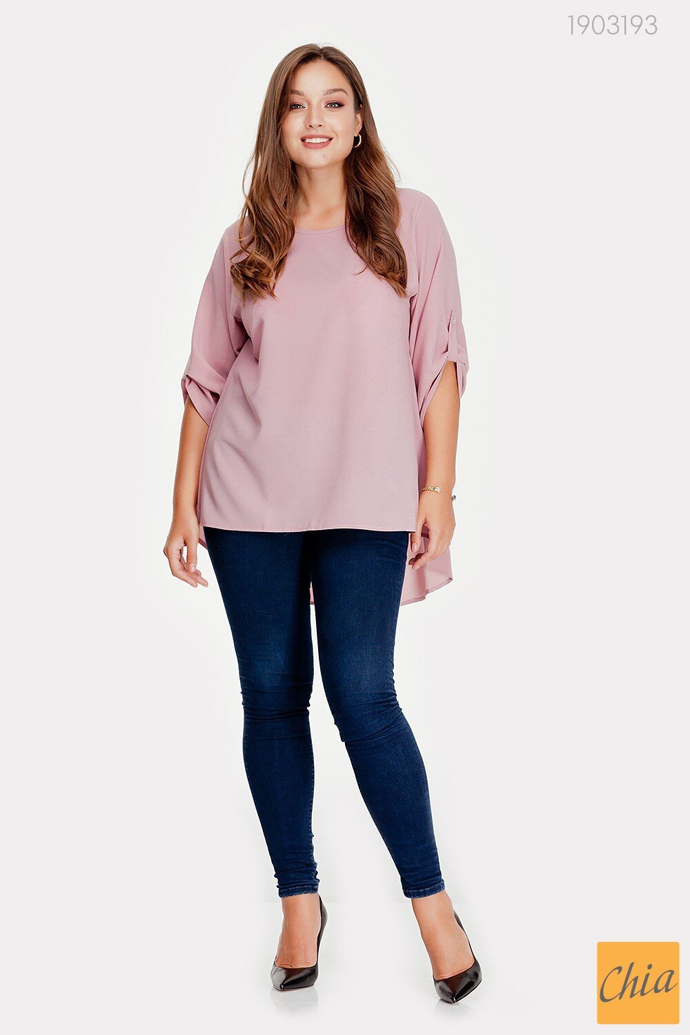 Элегантная Блуза Из Шёлка Ани