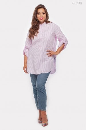 PEONY: Полосатая Рубашка-Блузка Кано 0303181 - фото 2
