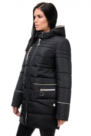A.G.: Зимняя куртка «Пэм» 248 черный - фото 2