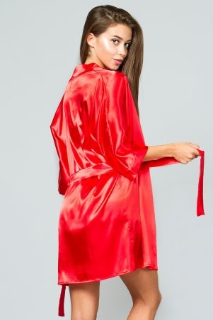 GHAZEL: Элегантный Домашний Шелковый Халат 17111-05 - фото 6