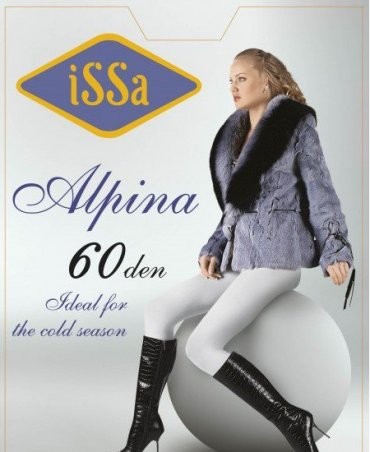 ISSA PLUS: Колготки Alpina60_белый - фото 1