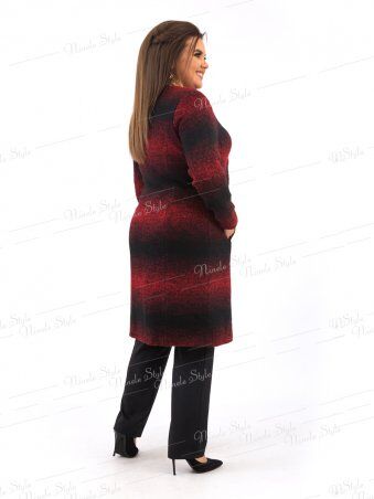 Ninele Style: Элегантное красное женское пальто 384 - фото 2