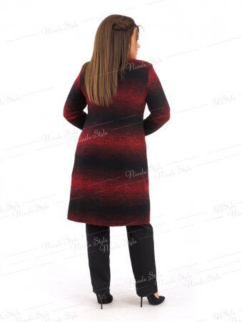 Ninele Style: Элегантное красное женское пальто 384 - фото 4