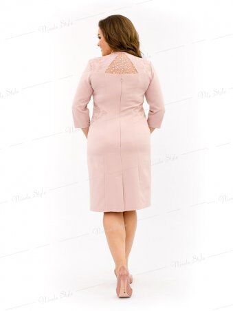 Ninele Style: Великолепное нарядное розовое женское платье 334-6 - фото 4