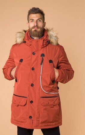 MR520: Теплая куртка с капюшоном MR 102 1664 0819 Brick - фото 1