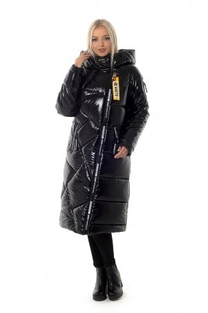 Vicco: Пальто женское зимнее DAKOTA OFF (цвет черный) 2425 - фото 1