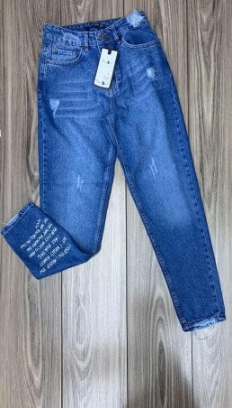 Immagine: Синие джинсы МОМ женские 1037-172 - фото 1