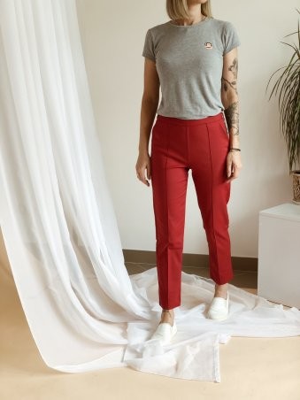 Immagine: Стильные женские брюки красные 1414 красный - фото 1
